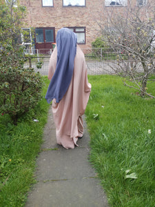 Two layer Niqab Grey