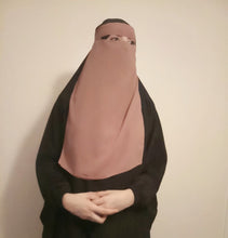 Load image into Gallery viewer, One Layer Niqab  Camel/warm taupe
