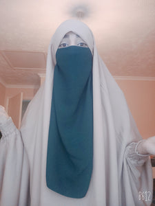 Half Niqab Green