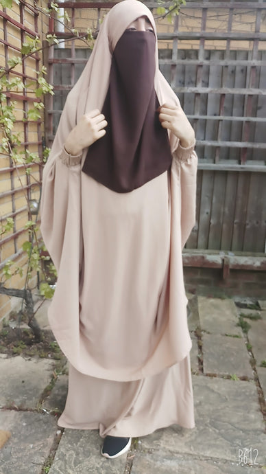 Half Niqab Brown