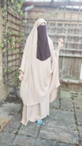 Half Niqab Brown