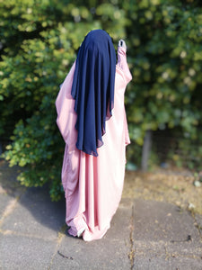 Two layer Niqab Navy Blue