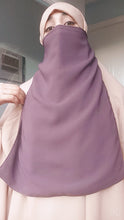 Load image into Gallery viewer, Luxury half Niqab Light Purple
