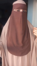 Load image into Gallery viewer, Luxury One layer Niqab Tan
