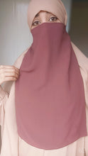 Load image into Gallery viewer, Luxury half Niqab Pink
