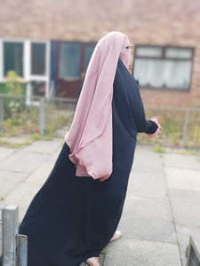 Two layer Niqab Pink