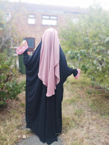 Two layer Niqab Pink