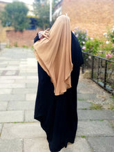 Load image into Gallery viewer, Luxury Two layer Niqab Camel
