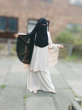 Load image into Gallery viewer, Two piece abaya nour cream
