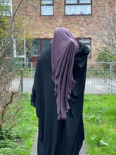 Load image into Gallery viewer, Luxury two layer Niqab Lilac
