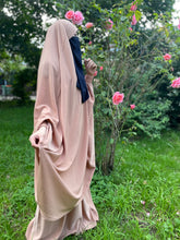 Load image into Gallery viewer, Luxury two piece jilbab caramel
