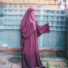 Load image into Gallery viewer, Two piece jilbab with kimono sleeves
