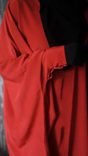 Load image into Gallery viewer, Two piece abaya nour red
